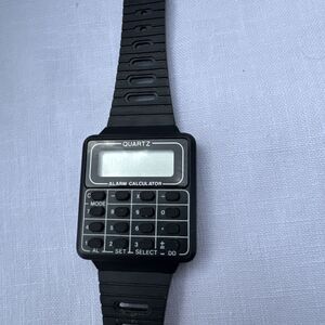 Vintage Untested Advance Calculator Watch.    Circa 1980s